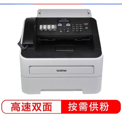 传真机及配件  兄弟FAX-2890激光多功能电话传真机 打印复印高速传真中文操作系统