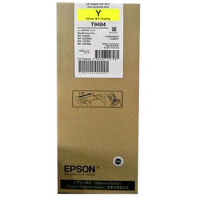 爱普生 喷墨盒  T9484Y 标准容量黄色墨水袋 适用(WF-5290a/5790a机型)