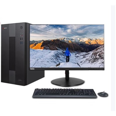 联想Lenovo 飓风M400 台式计算机  商用台式电脑主机(酷睿12代 I5-12450H 16G 512G）23.8英寸